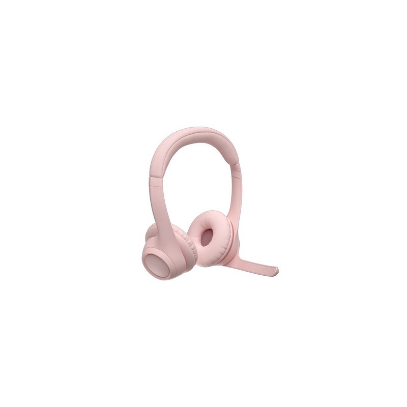 Slušalke Logitech Zone 300, Bluetooth, roza