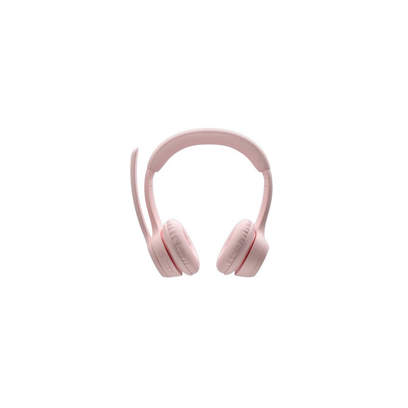 Slušalke Logitech Zone 300, Bluetooth, roza