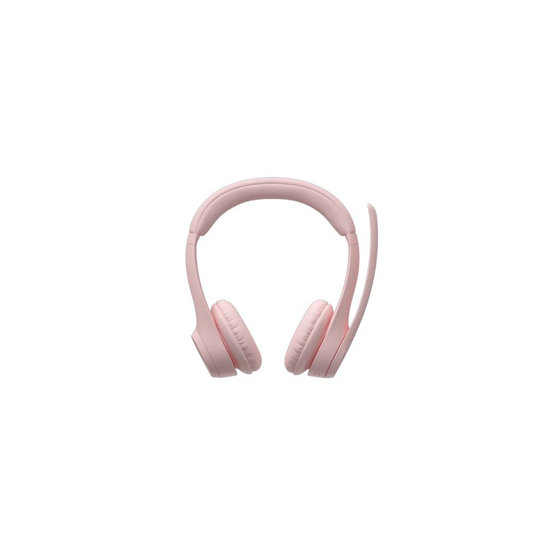 Slušalke Logitech Zone 300, Bluetooth, roza