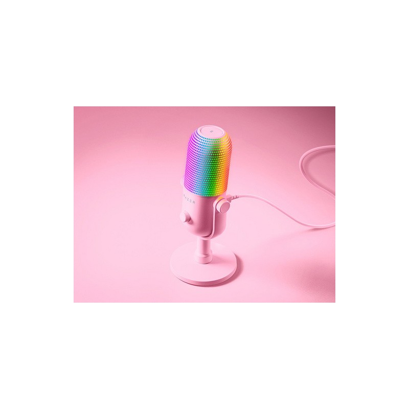 Mikrofon Razer Seiren V3 Chroma, roza