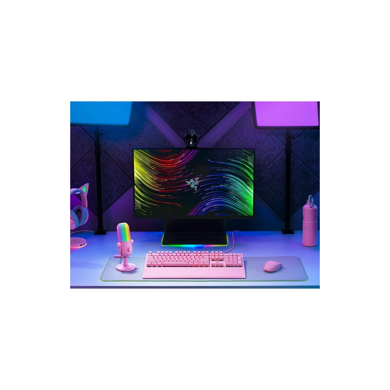 Mikrofon Razer Seiren V3 Chroma, roza