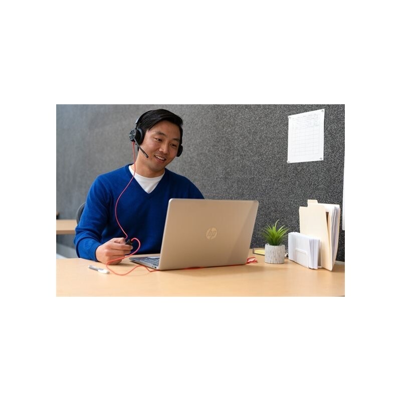 Slušalke Poly Blackwire 8225 Microsoft Teams, črne, 8X225AA