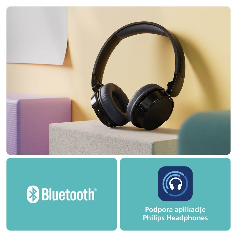 Slušalke Philips TAH3209BK