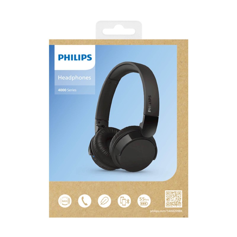 Slušalke Philips TAH4209BK, črne