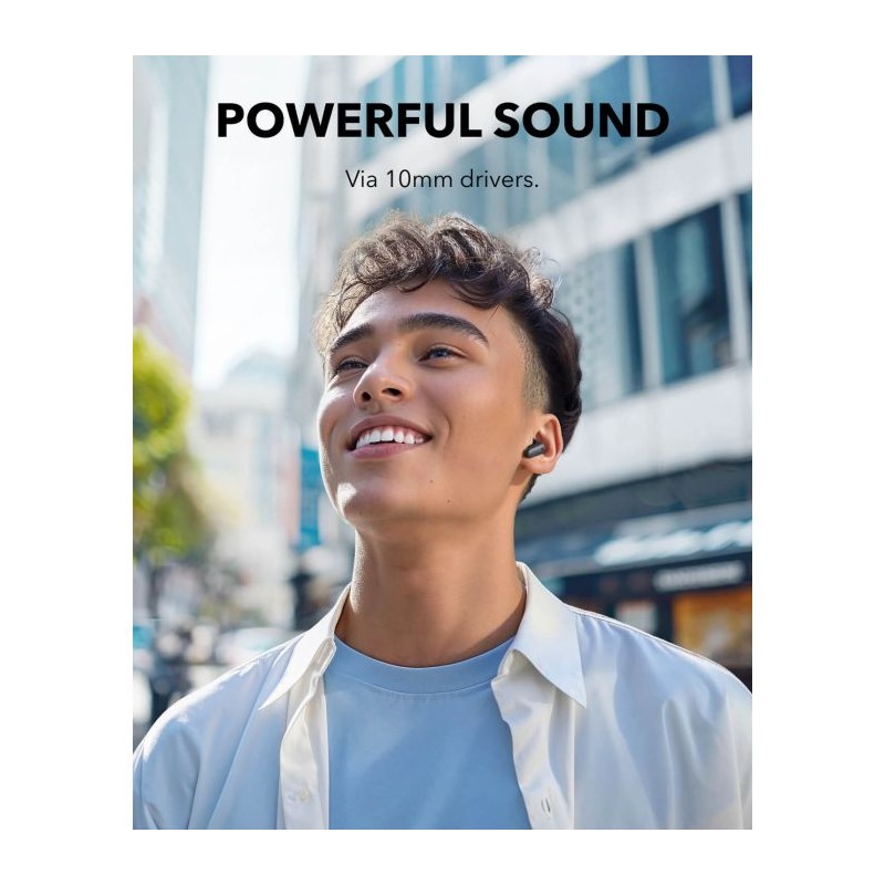 Slušalke Anker Soundcore P30i, črne, A3959311