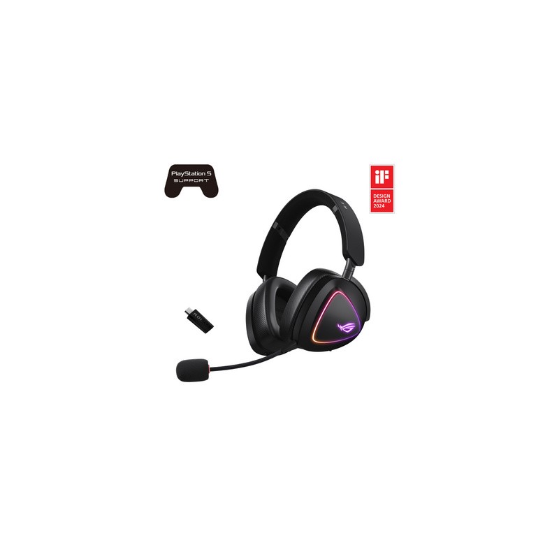 Slušalke ASUS ROG Delta II, črne