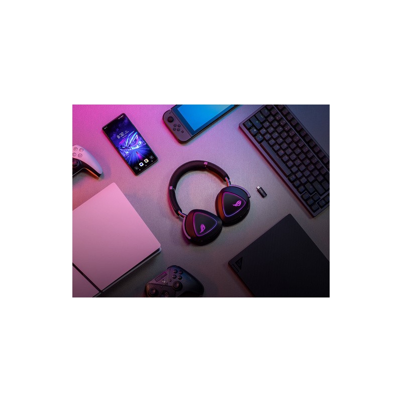 Slušalke ASUS ROG Delta II, črne