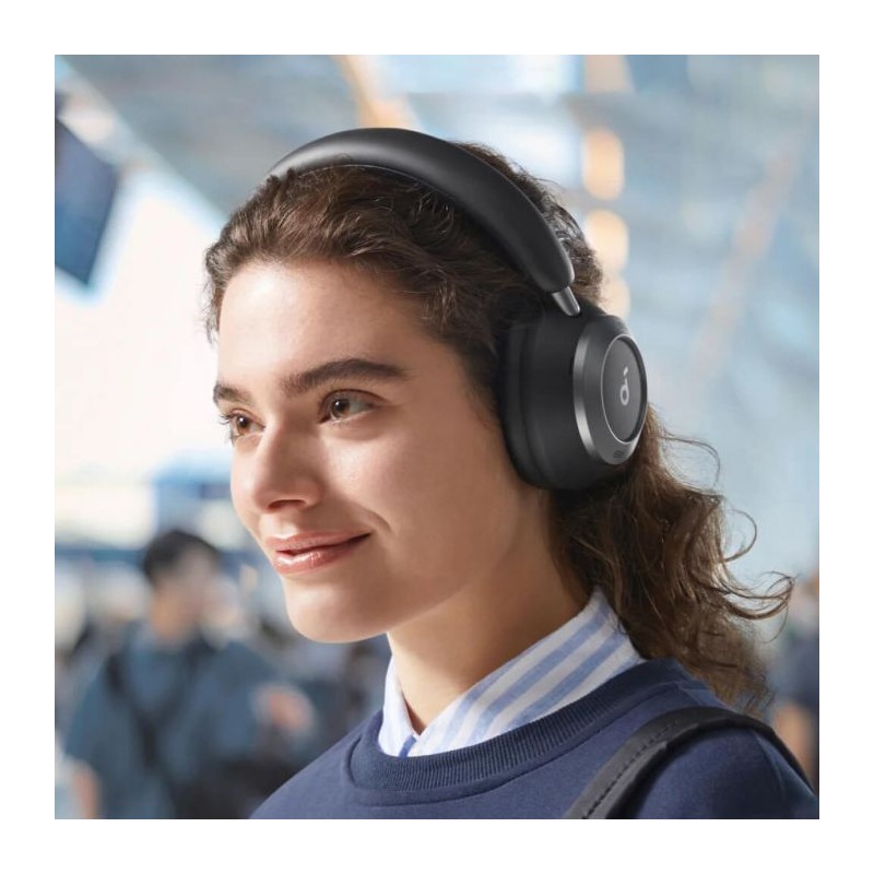 Slušalke Anker Soundcore Space One Pro, bele, A3062G21