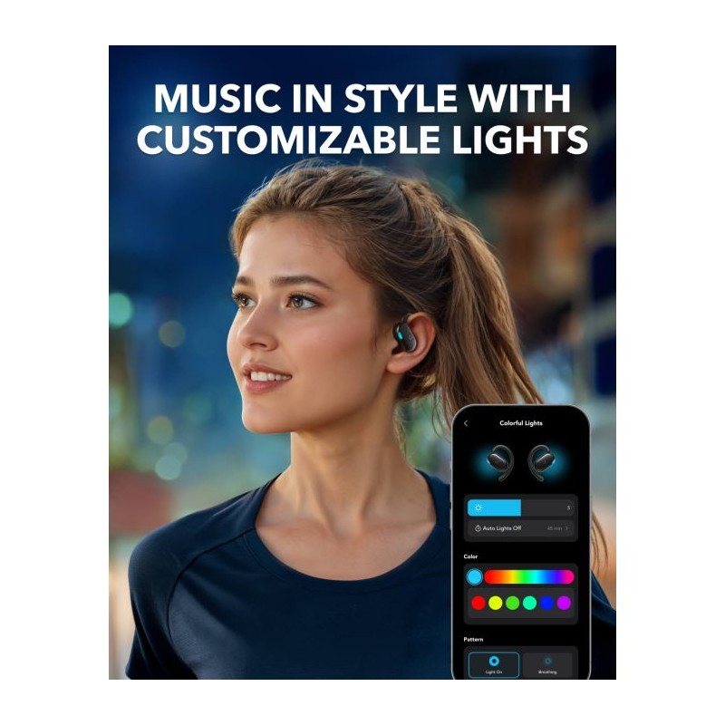 Slušalke Anker Soundcore V20i, črne, A3876G11