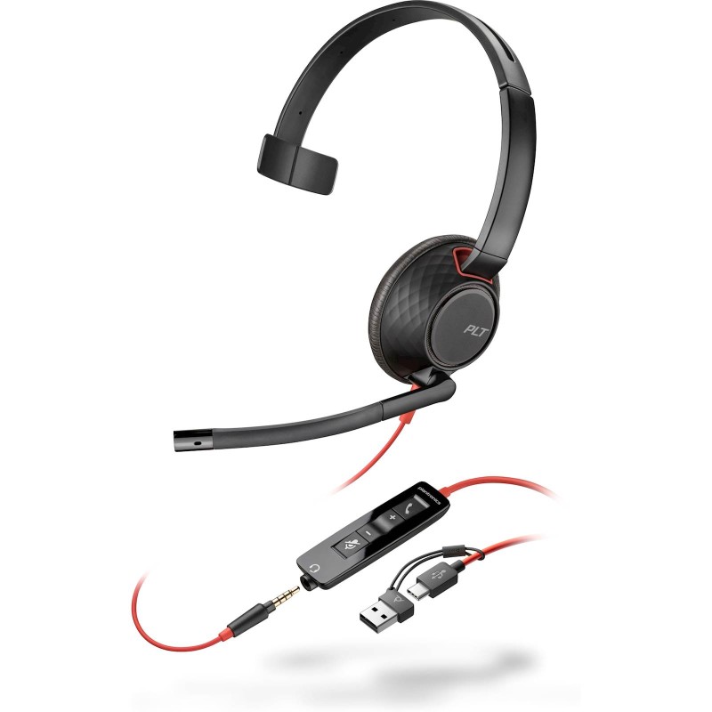 Slušalke Slušalke Poly Blackwire C5220