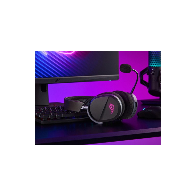 Slušalke ASUS ROG Pelta, črne,