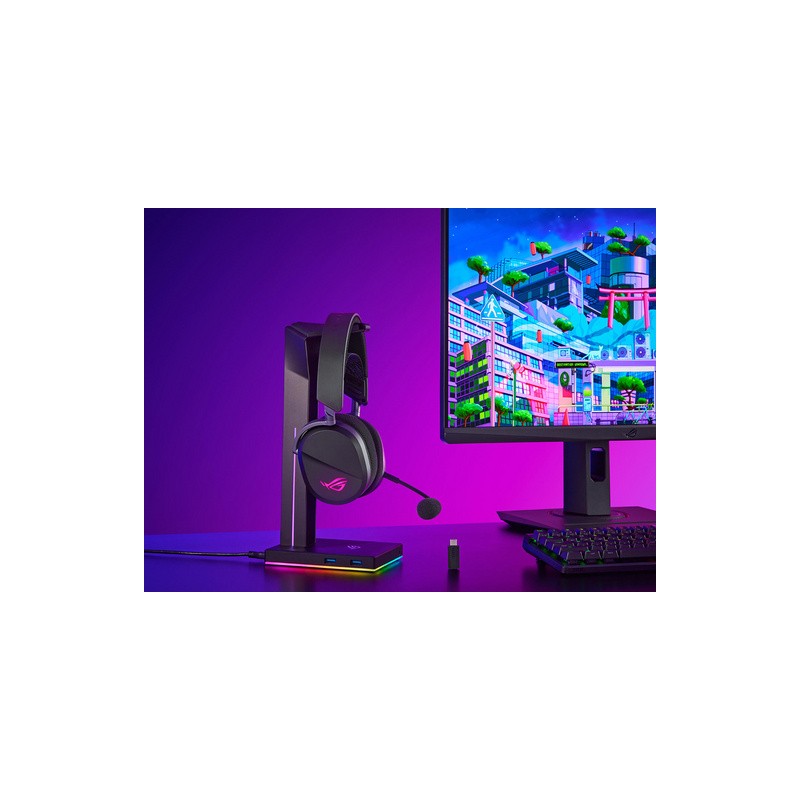 Slušalke ASUS ROG Pelta, črne,