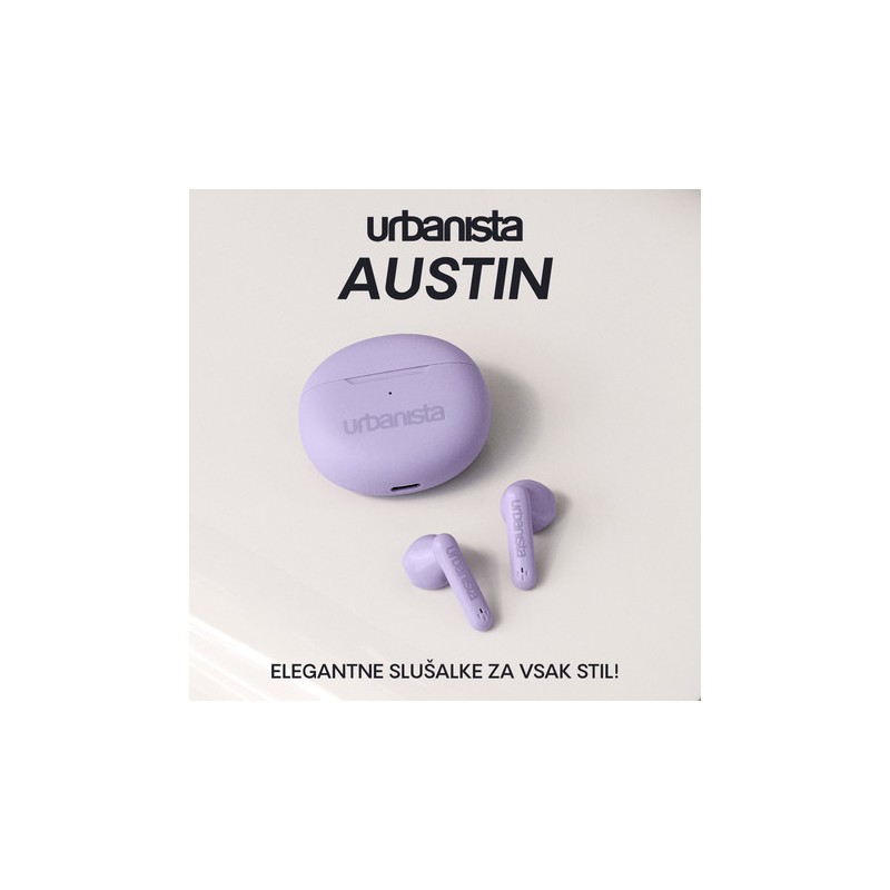 Slušalke Urbanista AUSTIN, vijolične