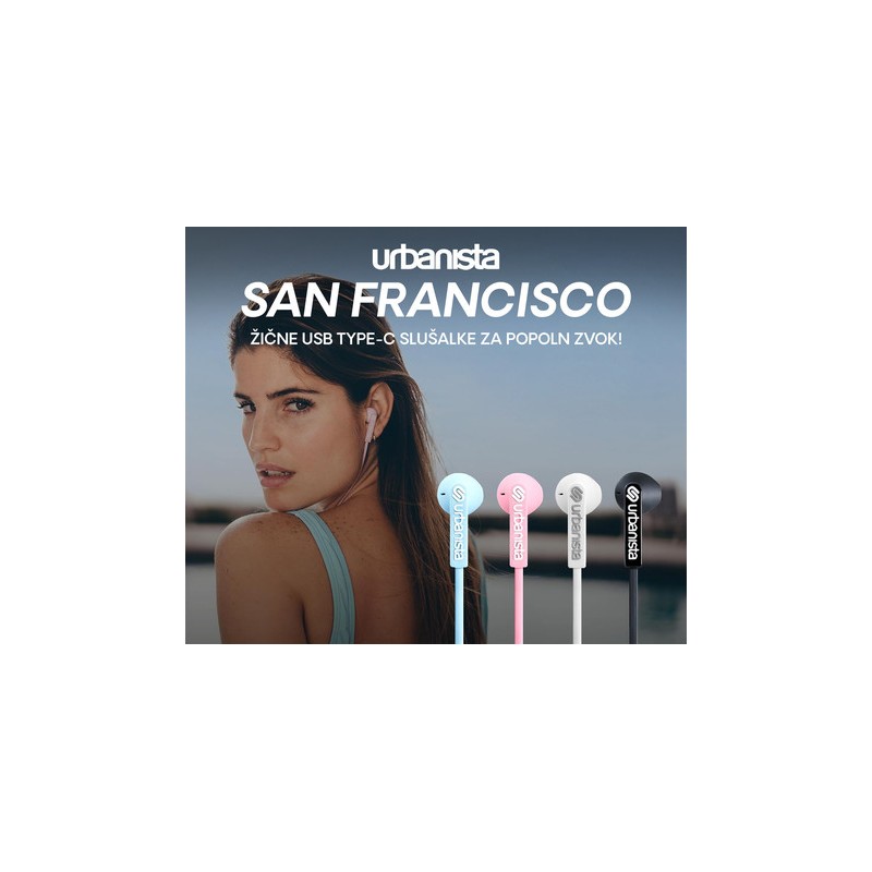 Slušalke Urbanista SAN FRANCISC, modre