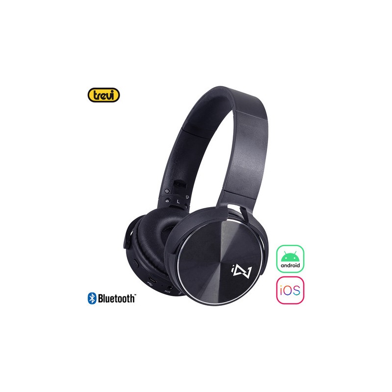 Slušalke Trevi DJ 12E50, črne