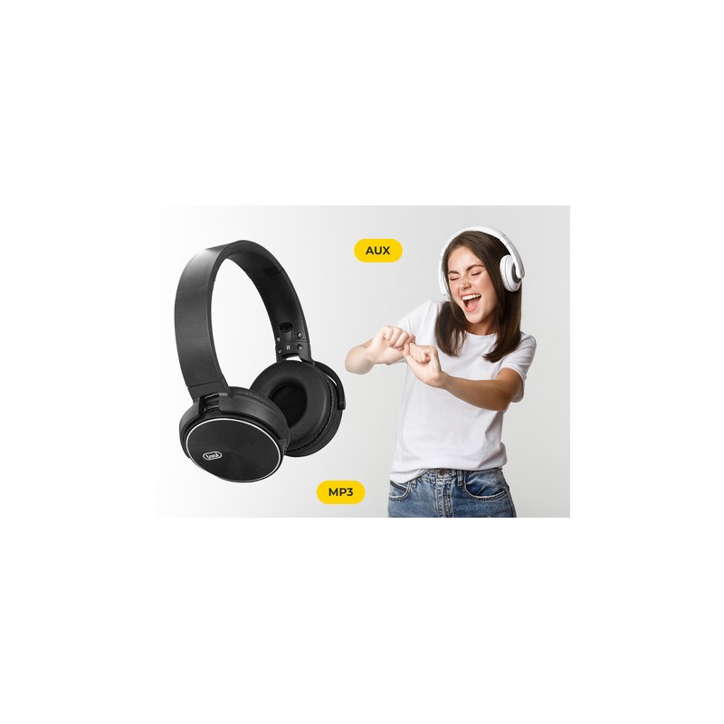 Slušalke Trevi DJ 12E50, črne