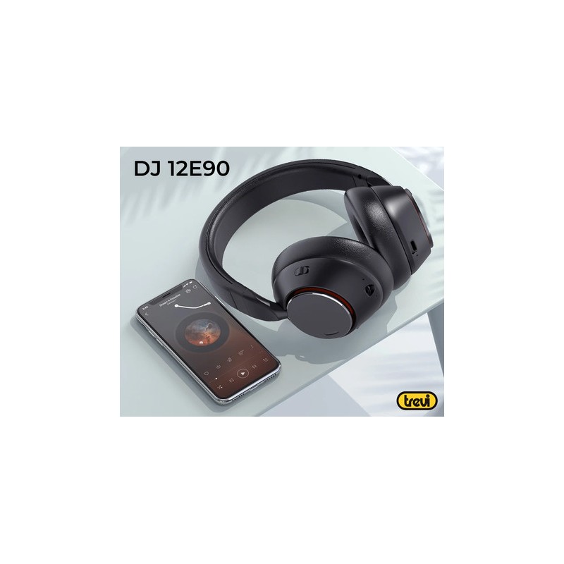 Slušalke Trevi DJ 12E90, črne