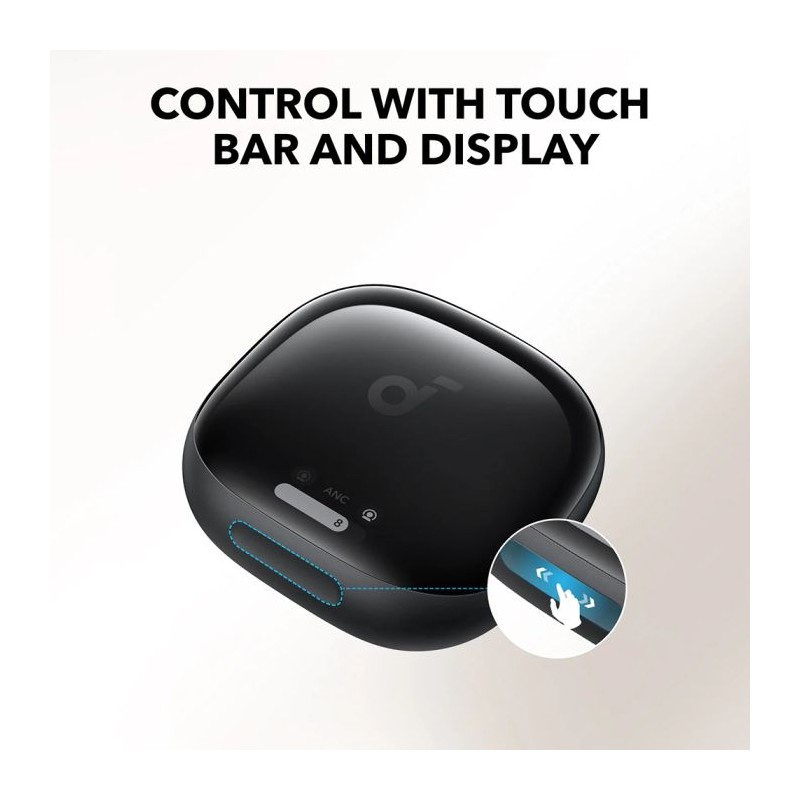 Slušalke Anker Soundcore Liberty 4 Pro, svetlečo modre
