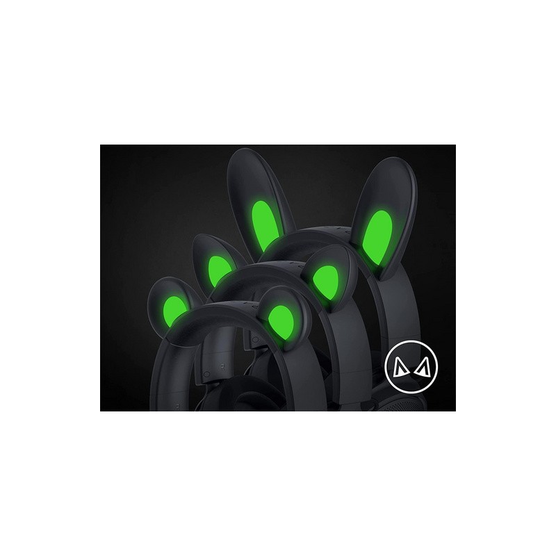 Slušalke Razer Kraken Kitty V2 Pro, črne