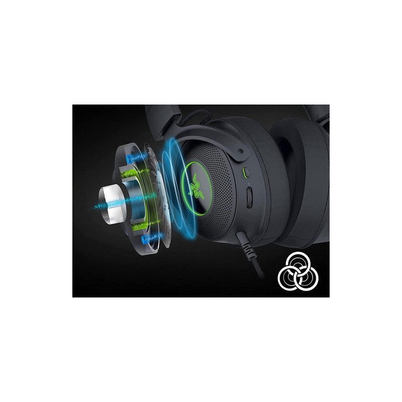 Slušalke Razer Kraken Kitty V2 Pro, črne
