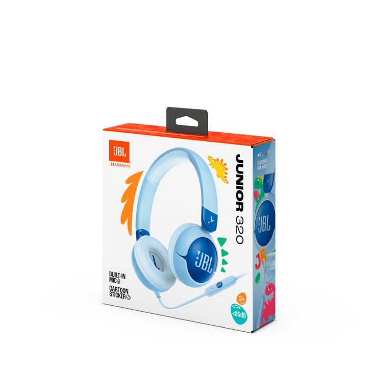 Slušalke JBL Junior 320, modre