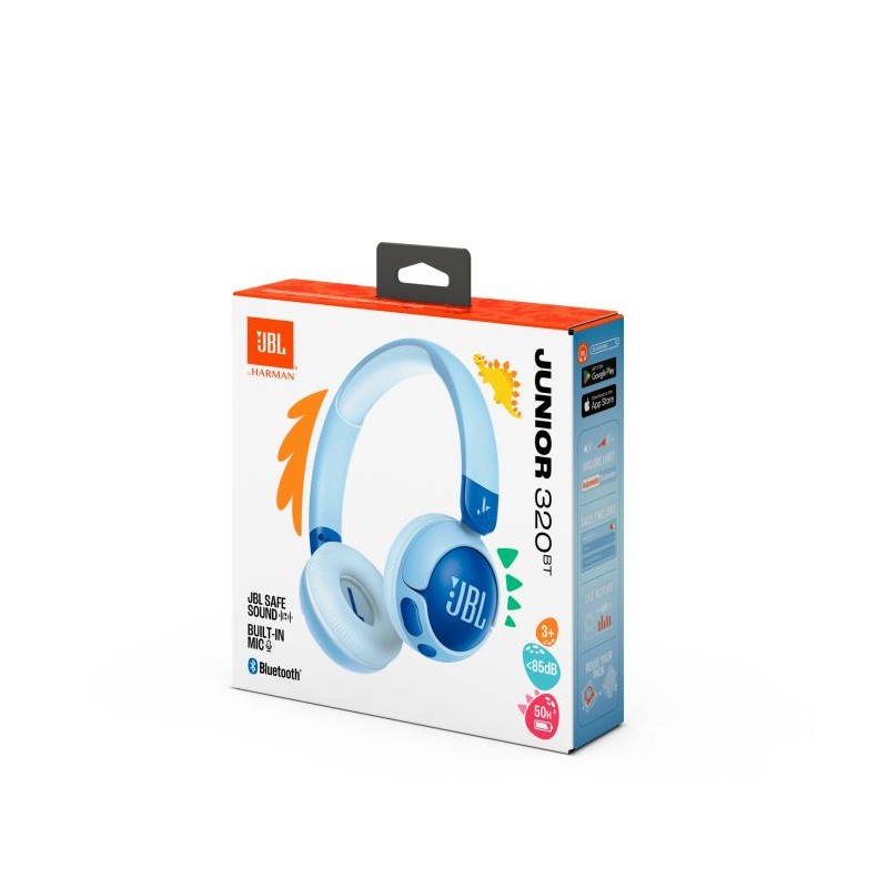 Slušalke JBL Junior 320BT, modre