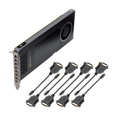 Grafična kartica Nvidia NVS 810 4GB PNY, 8x miniDP na DVI,VCNVS810DVI-PB