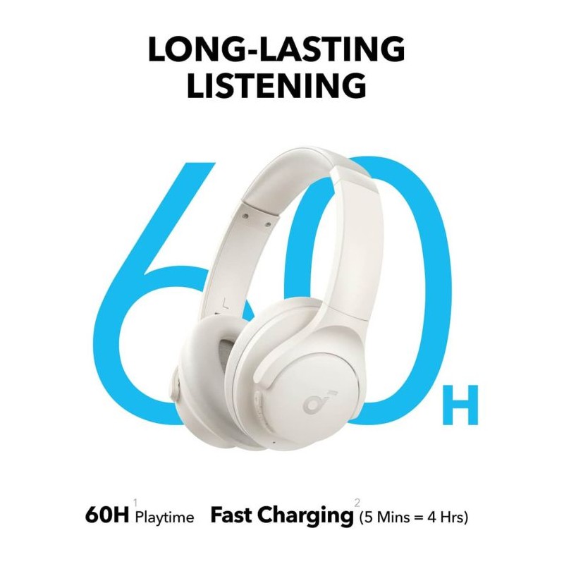 Slušalke Anker Soundcore Q11i, bele, A3005G21