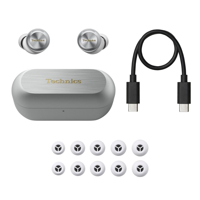 Slušalke Technics EAH-AZ100E-S, srebrne