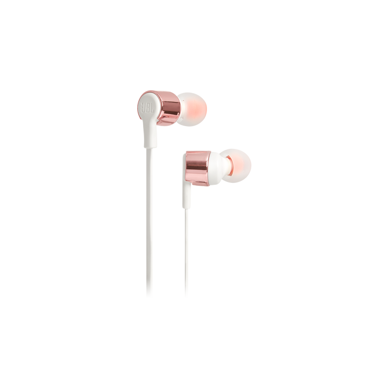 Slušalke JBL Tune 210, roza-zlate