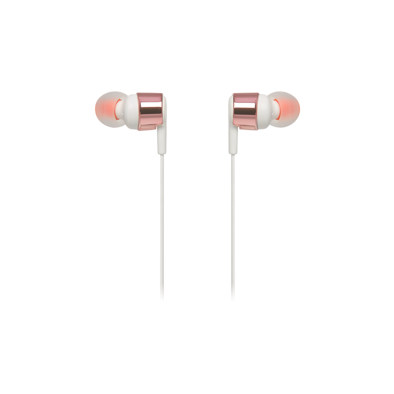 Slušalke JBL Tune 210, roza-zlate