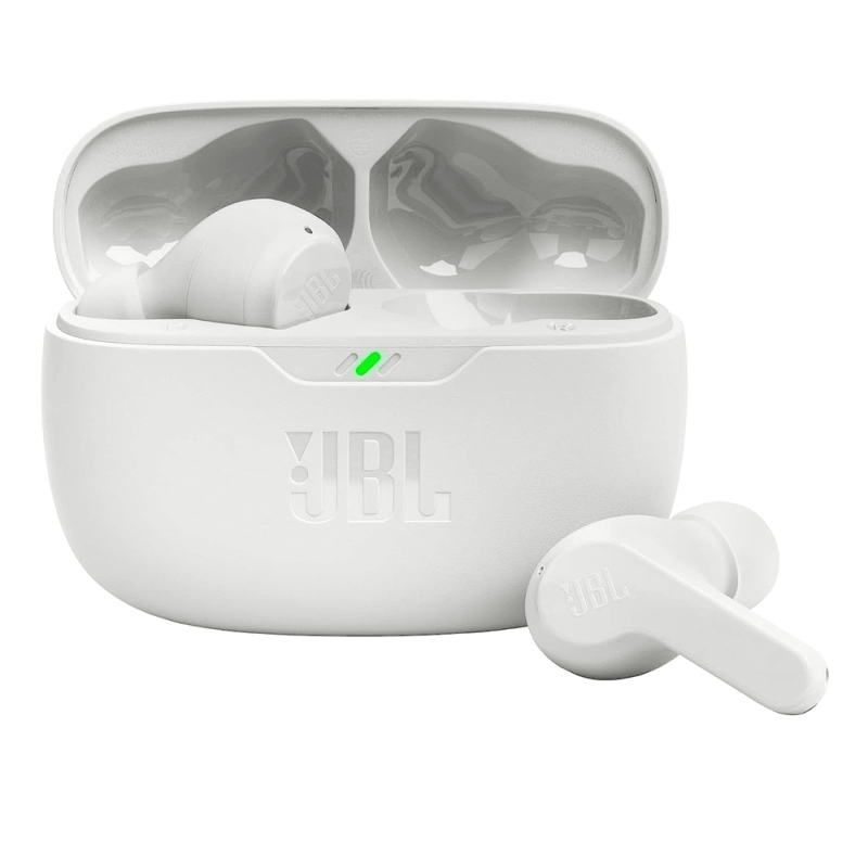 Slušalke JBL Wave Beam, bela