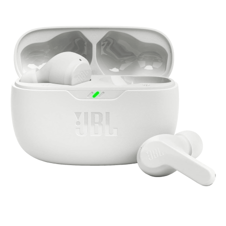 Slušalke JBL Wave Beam, bela