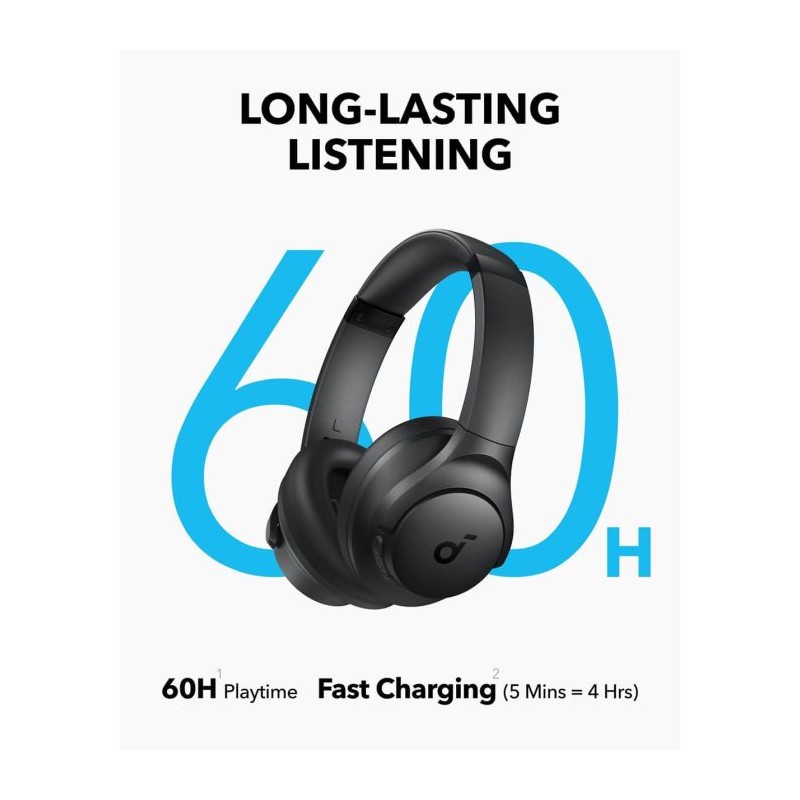 Slušalke Anker Soundcore Q11i, črne