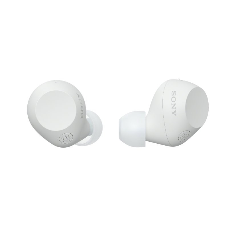Slušalke SONY BT WFC710NW.CE7, bele