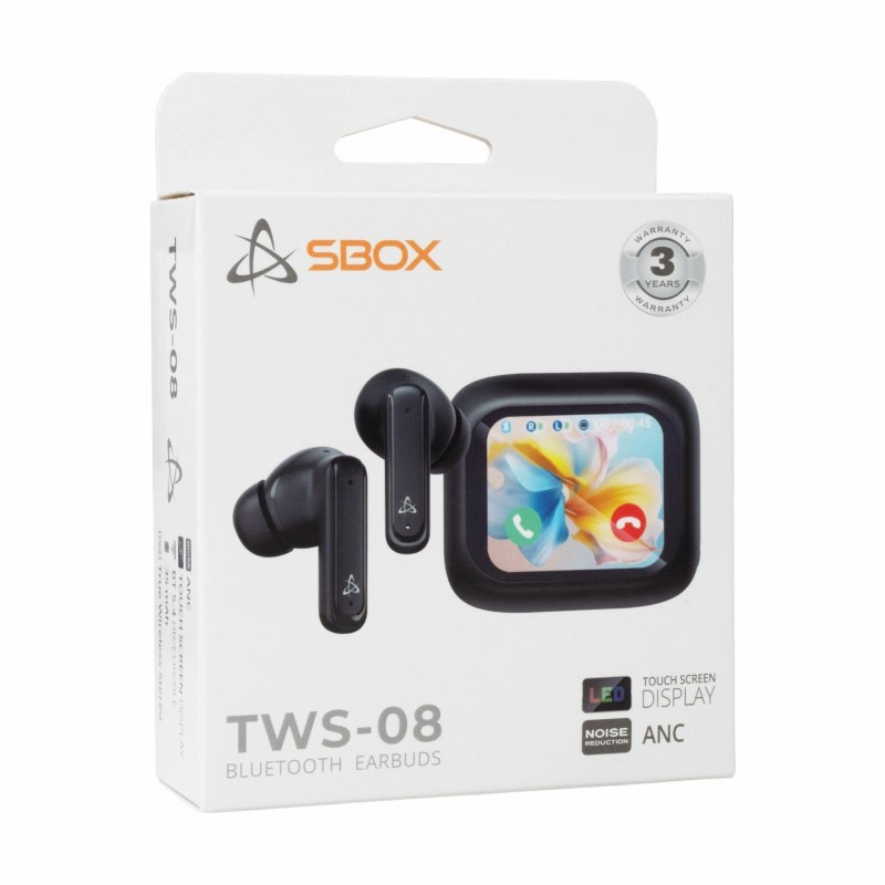 Slušalke SBOX TWS08-B, črne