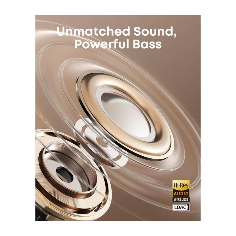 Slušalke Anker Soundcore AeroClip, črne