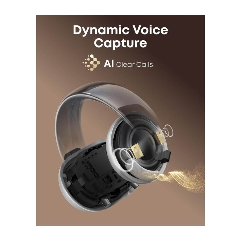 Slušalke Anker Soundcore AeroClip, bele