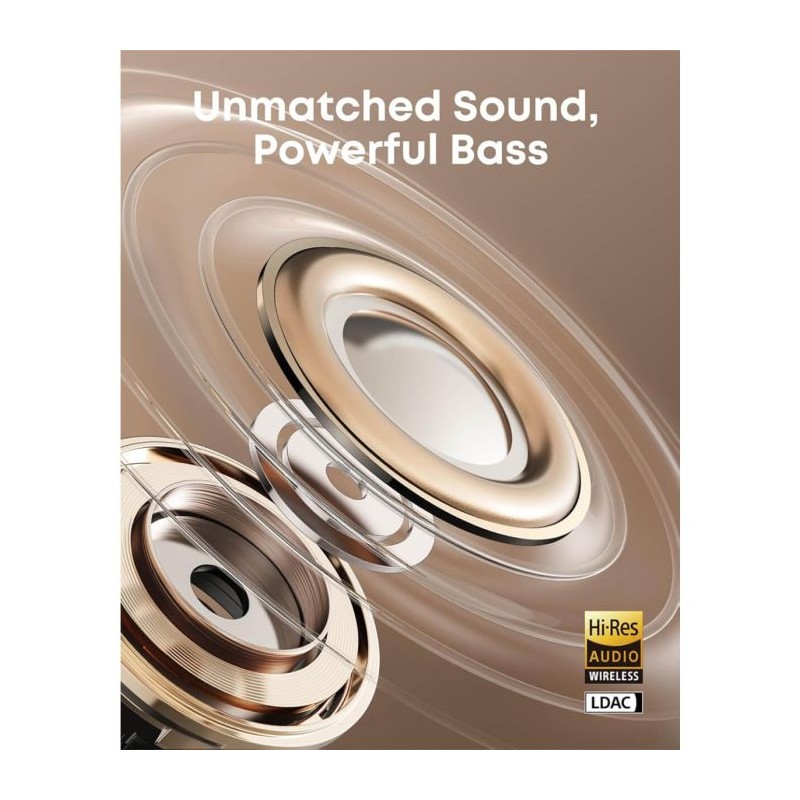 Slušalke Anker Soundcore AeroClip, bele