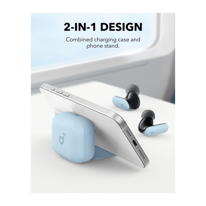 Slušalke Anker Soundcore P30i NC, modre