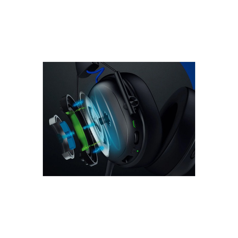 Slušalke Razer BlackShark V3 X HyperSpeed, PlayStation, črne