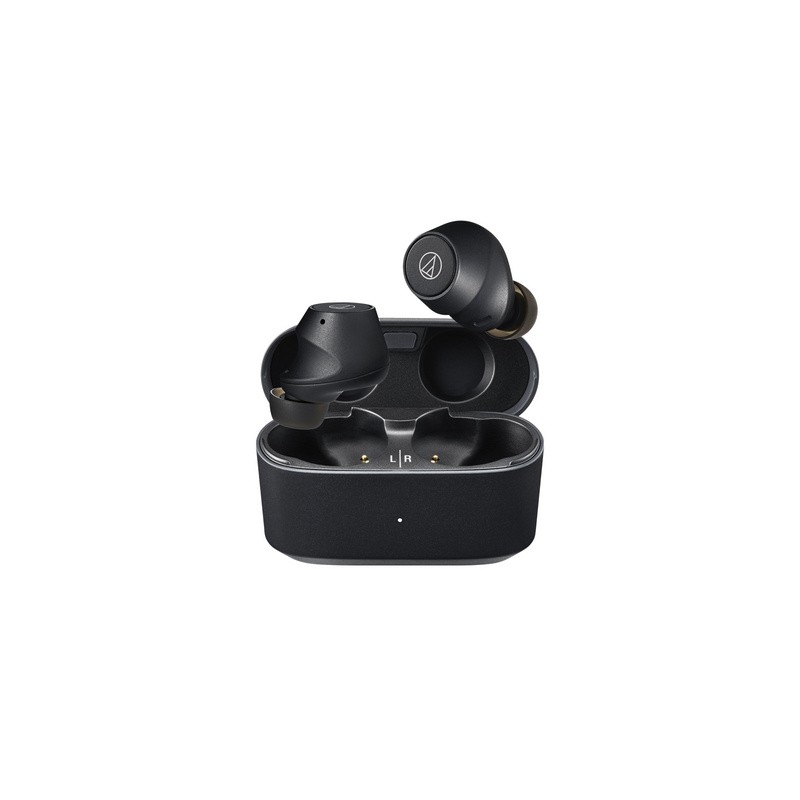 Slušalke Audio-Technica ATH-CKS30TW+, črne