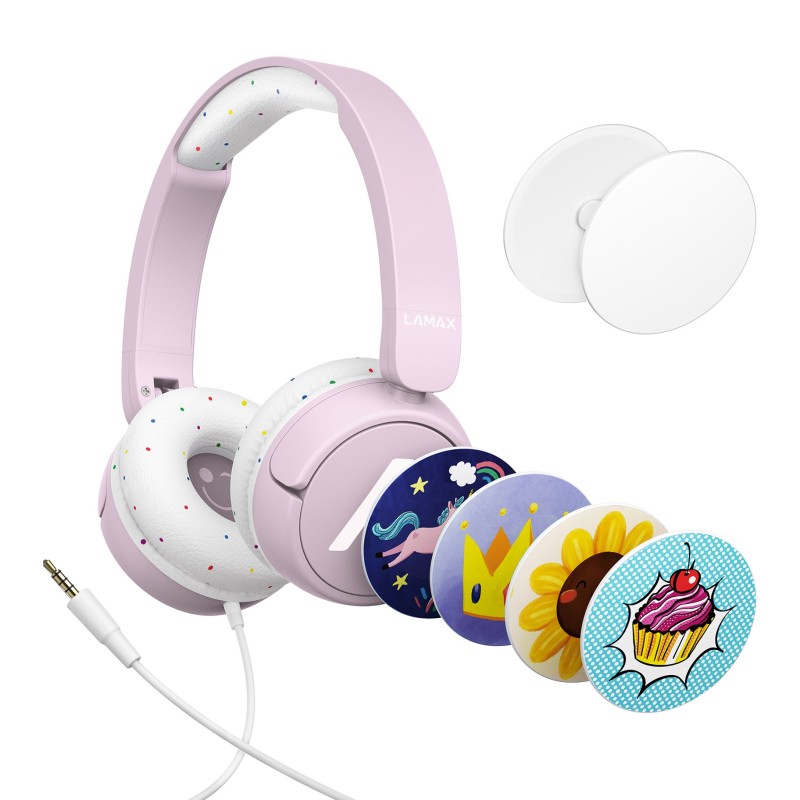 Slušalke LAMAX SoundKid1, roza