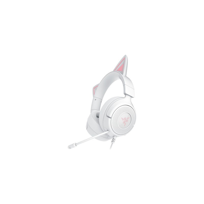 Slušalke Razer Kraken Kitty V3 X, bele
