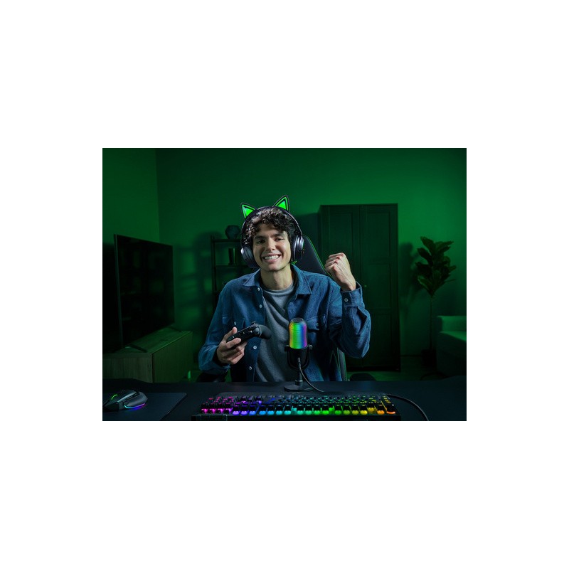 Slušalke Razer Kraken Kitty V3 Pro, črne