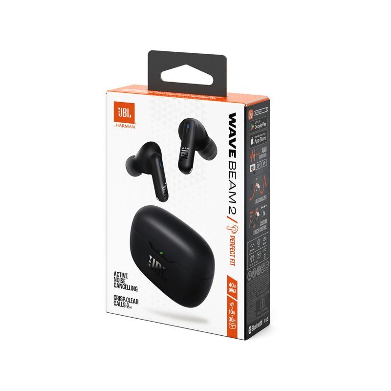 JBL Wave Beam 2, črne
