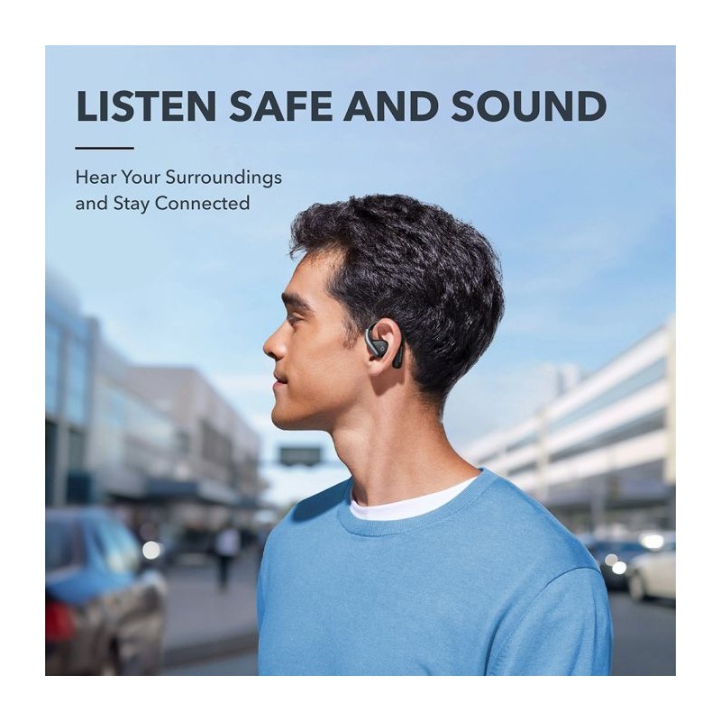 Slušalke Anker Soundcore AeroFit, črne