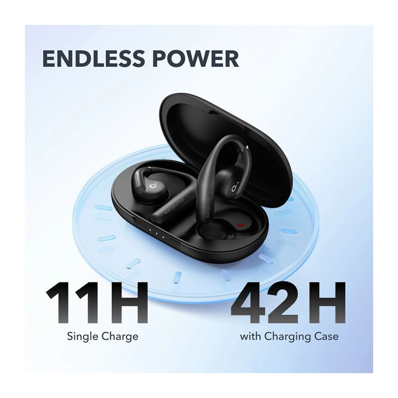 Slušalke Anker Soundcore AeroFit, črne