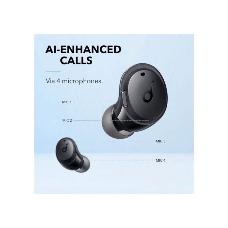 Slušalke Anker Soundcore Dot 3i, modre