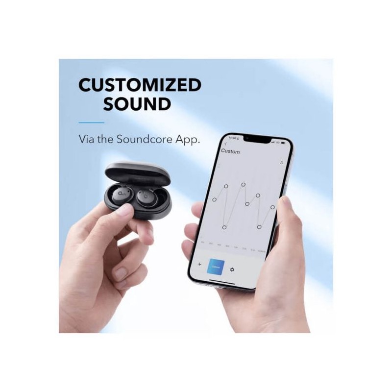 Slušalke Anker Soundcore Dot 3i, modre